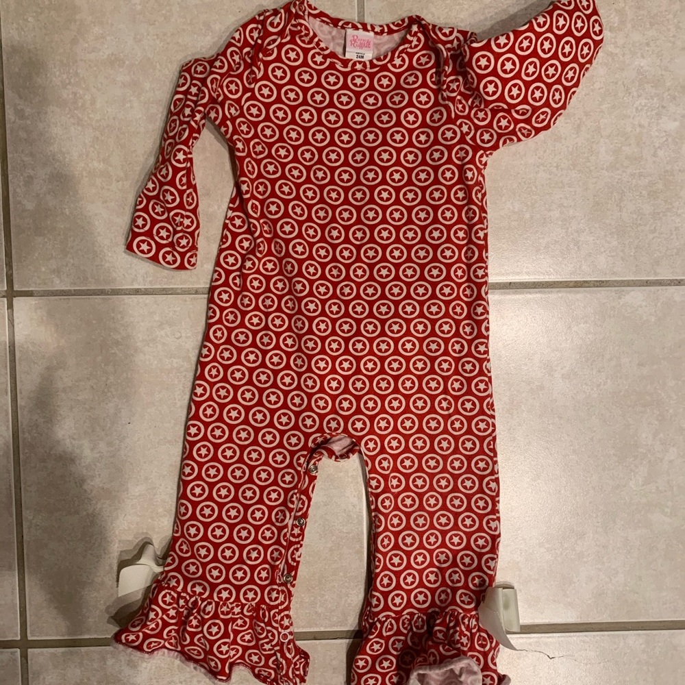 Ricrac and ruffles outfit